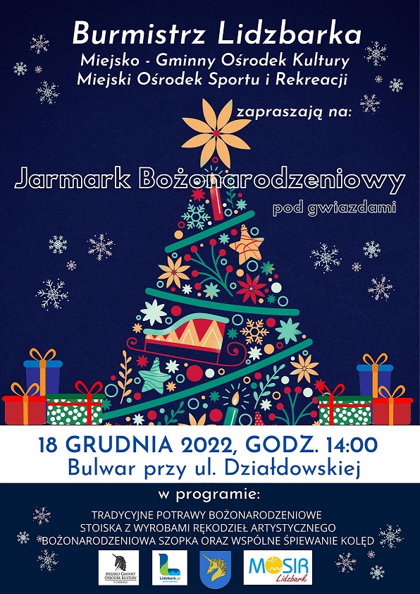 Zapraszamy na coroczny Jarmark Bożonarodzeniowy